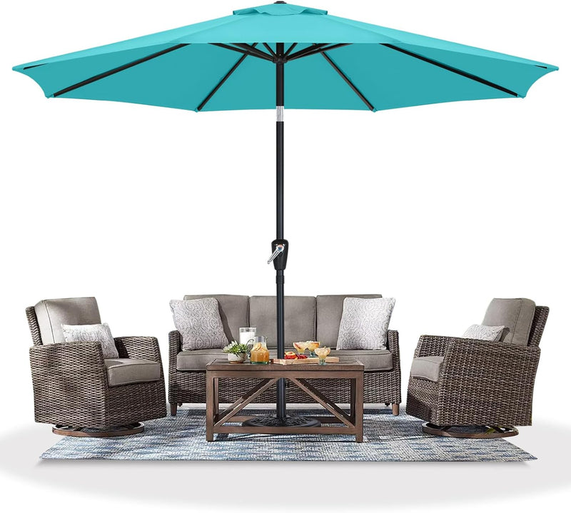 Load image into Gallery viewer, MASTERCANOPY Patio Umbrella for Outdoor Market Table  8 Ribs