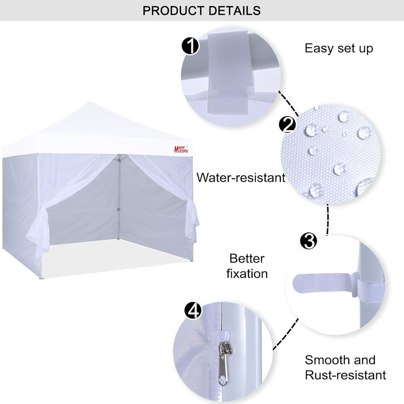 Load image into Gallery viewer, MASTERCANOPY 10x10 Pop-up Canopy Sidewall Kit