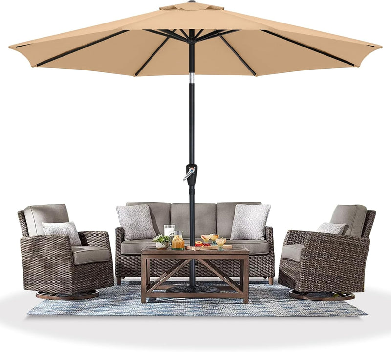 Load image into Gallery viewer, MASTERCANOPY Patio Umbrella for Outdoor Market Table  8 Ribs