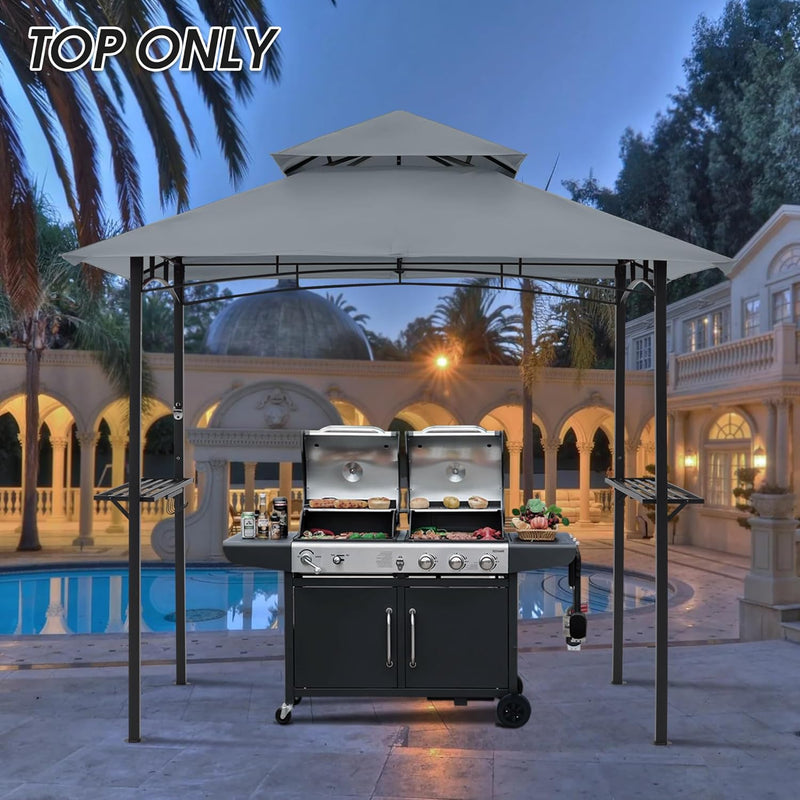 Load image into Gallery viewer, MASTERCANOPY  8x5 Grill Gazebo Replacement Canopy Top for Model L-GG001PST-F