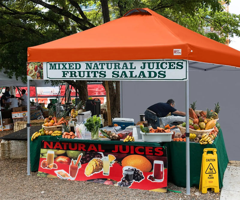 Load image into Gallery viewer, Leisure Sports Durable Pop-Up Canopy Tent with Sidewall - 8x8, 10x10