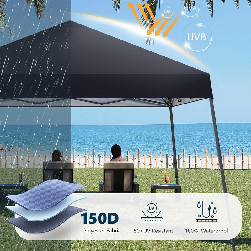 Load image into Gallery viewer, Leisure Sports Portable Pop-Up Canopy Tent with Large Base - 10x10