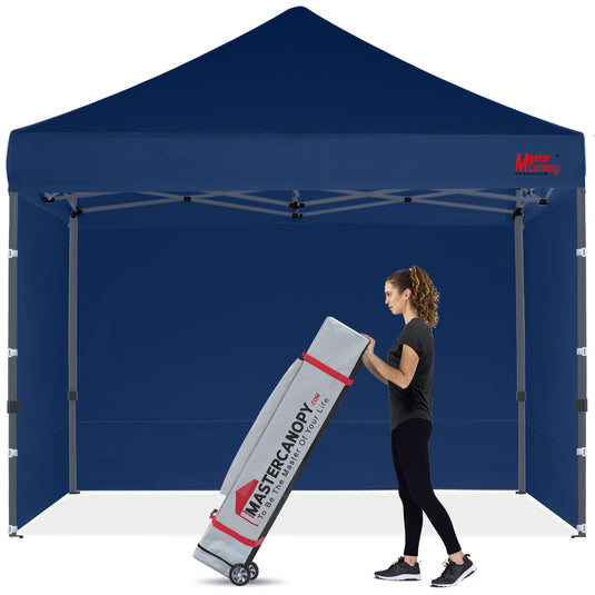 Leisure Sports Easy Pop‑up Canopy Tent with Sidewalls – 8x8, 10x10, 12x12