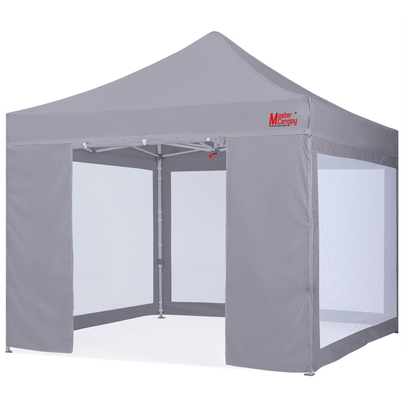Load image into Gallery viewer, Commercial Series Pop‑up Canopy Tent 10x10 with Mesh Walls