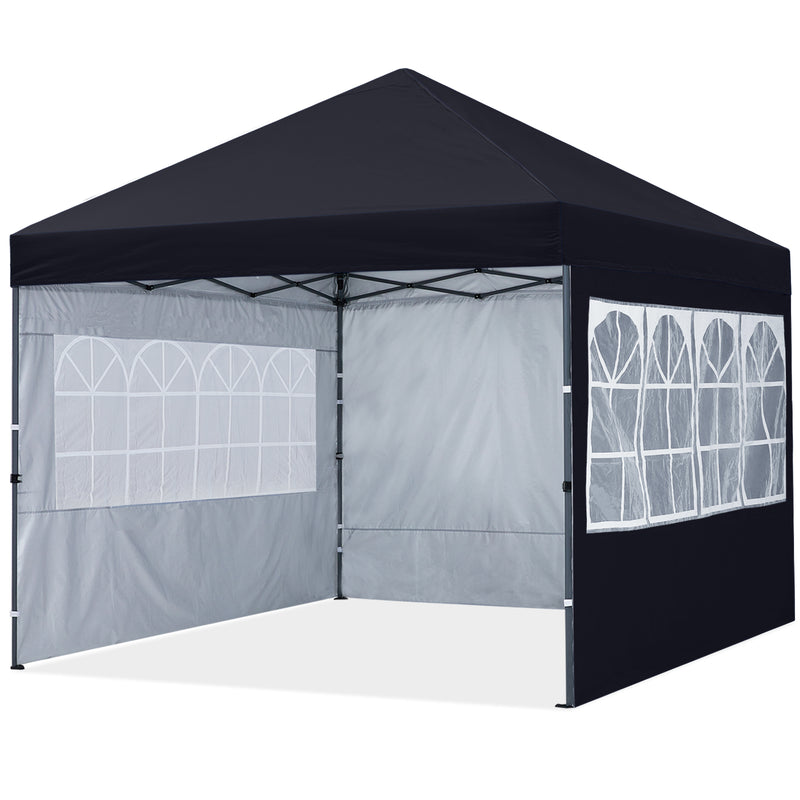 Load image into Gallery viewer, Leisure Sports Pop‑up Canopy Tent with Church Window Sidewalls – 10x10, 10x20