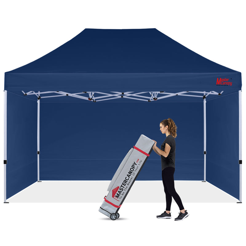 Load image into Gallery viewer, Commercial Series Pop‑up Canopy Tent with Sidewalls – 10x10, 10x15, 10x20