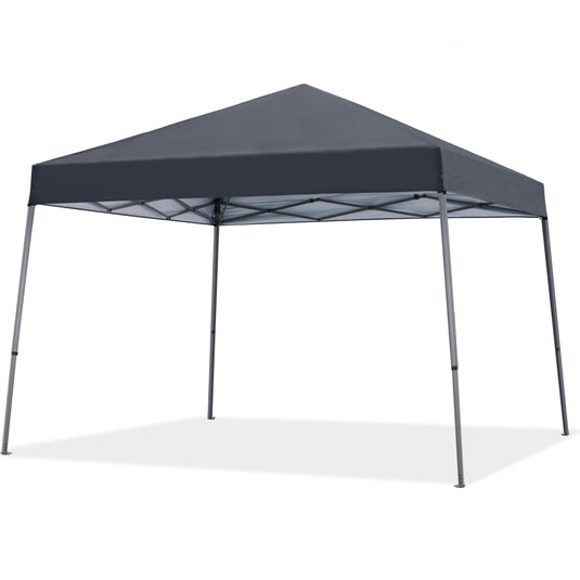 Leisure Sports Portable Pop‑up Canopy Tent with Large Base – 8x8, 10x10, 12x12