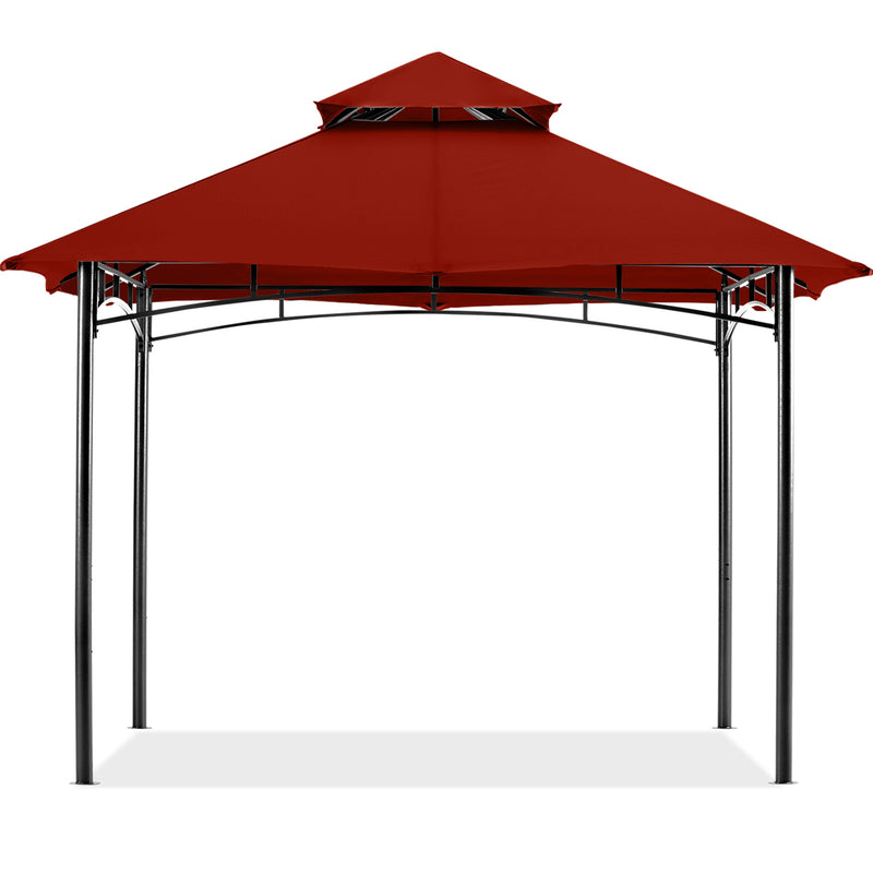 Load image into Gallery viewer, 9x9/10x12/11x11 Outdoor Garden Patio Gazebo with Stable Steel Farme