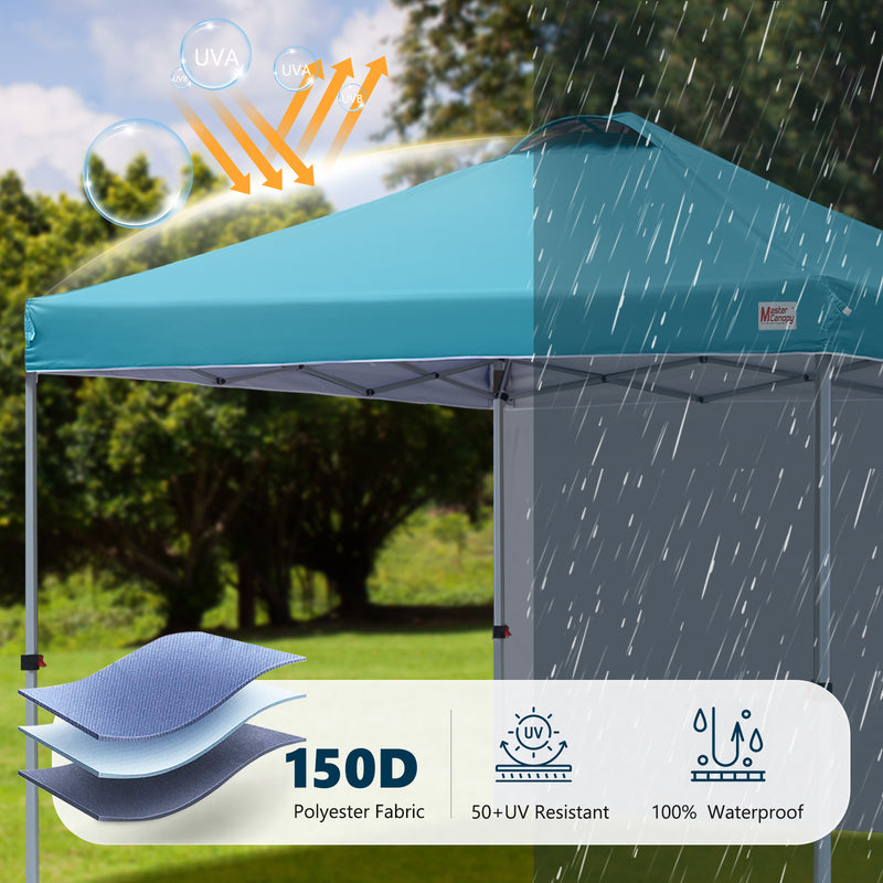 Load image into Gallery viewer, Leisure Sports Durable Pop-Up Canopy Tent with Sidewall - 8x8, 10x10