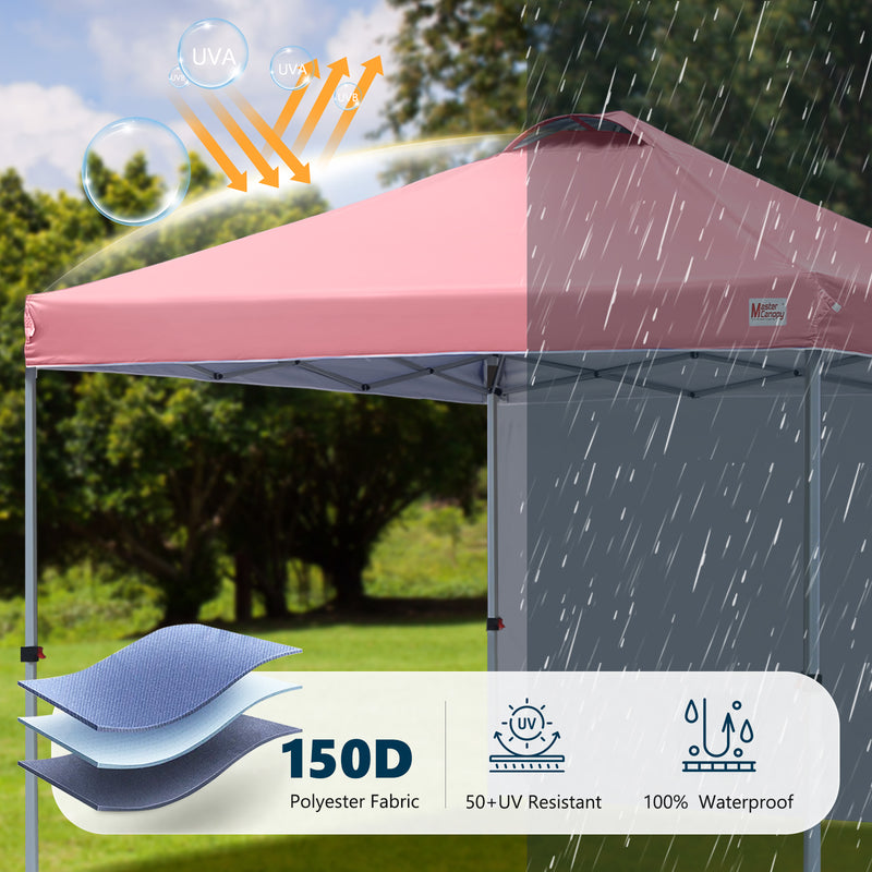 Load image into Gallery viewer, Leisure Sports Durable Pop-Up Canopy Tent with Sidewall - 8x8, 10x10