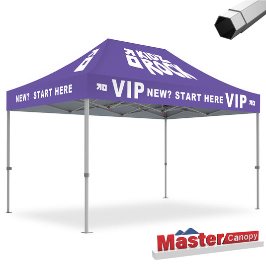 Premium+ Series Custom Canopy Tent 10x15 Heavy Duty Pop‑up Personalized