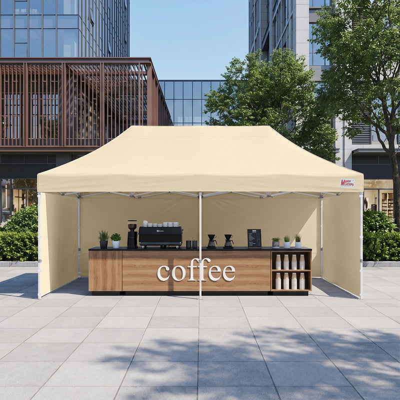 Load image into Gallery viewer, Mastercanopy Lite-30 Commercial Canopy Tent with Sidewalls - 10x10, 10x15, 10x20