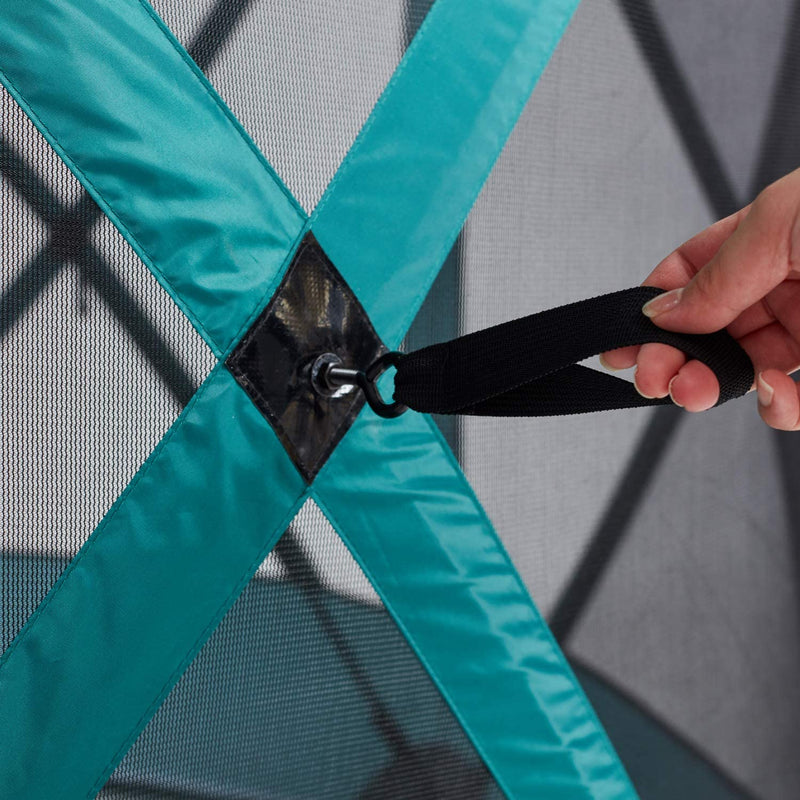 Load image into Gallery viewer, 6x6/10x10/12x12/12.5x12.5 Portable Screen House Room Pop up Gazebo Outdoor Camping Tent