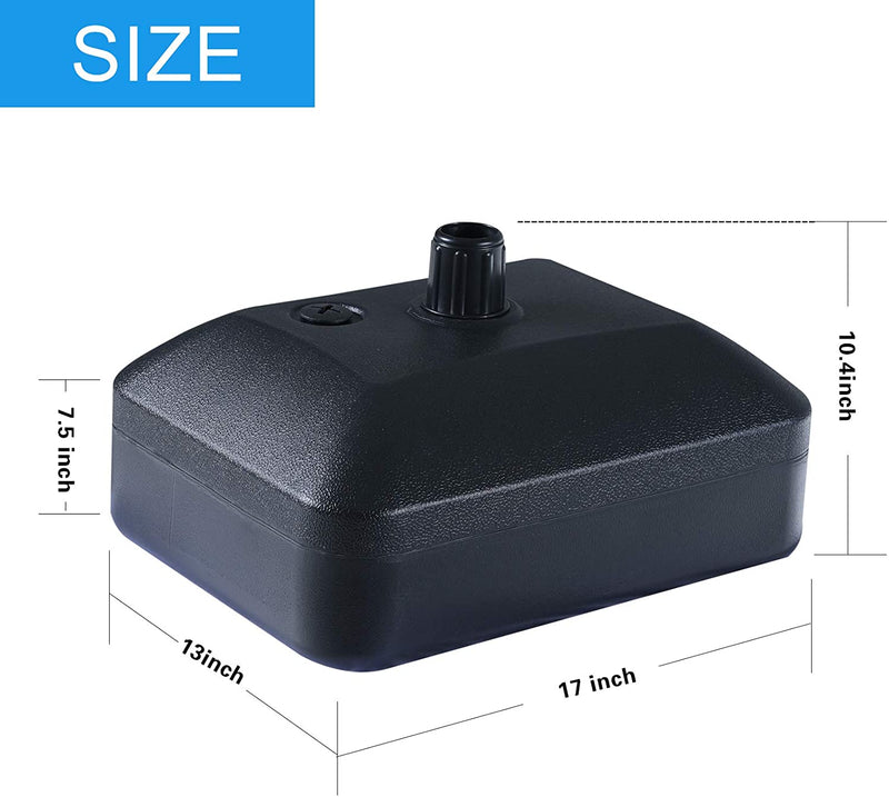 Load image into Gallery viewer, MASTERCANOPY Umbrella Stand Water Filled Patio Umbrella Holder Base