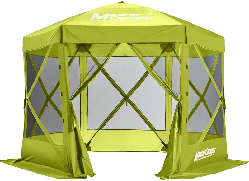 Load image into Gallery viewer, 6x6/10x10/12x12/12.5x12.5 Portable Screen House Room Pop up Gazebo Outdoor Camping Tent