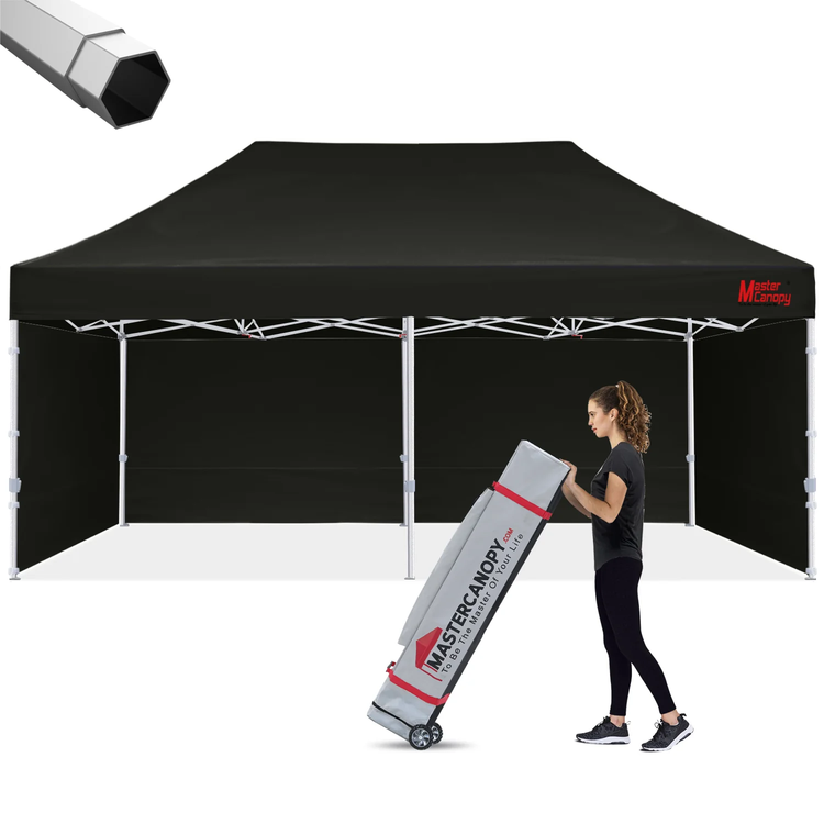 Premium+ Series Heavy Duty Instant Canopy with Sidewalls