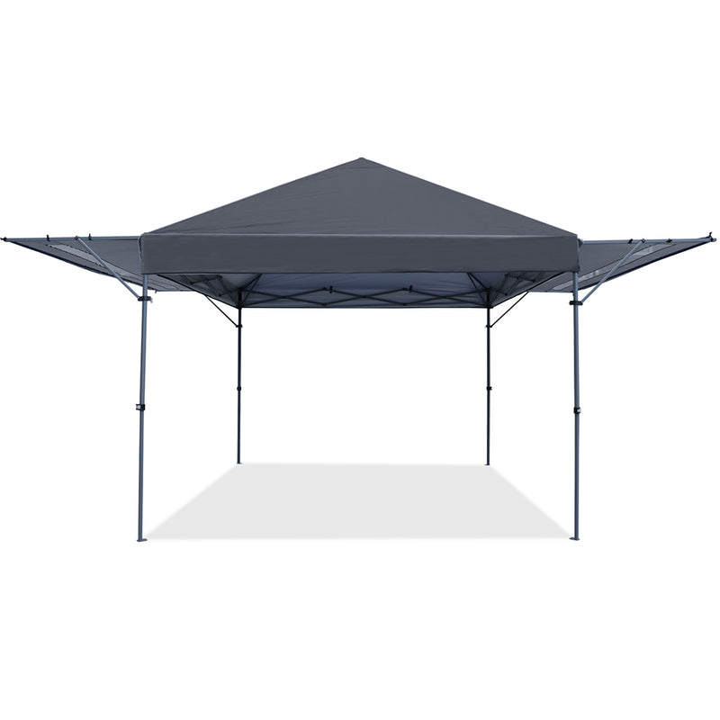Load image into Gallery viewer, Leisure Sports 10x17 Pop-up Gazebo Canopy Tent with Double Adjustable Awnings
