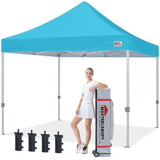 Mastercanopy Lite-30 Commercial Canopy Tent Instant Shelter - 10x10, 10x15, 10x20