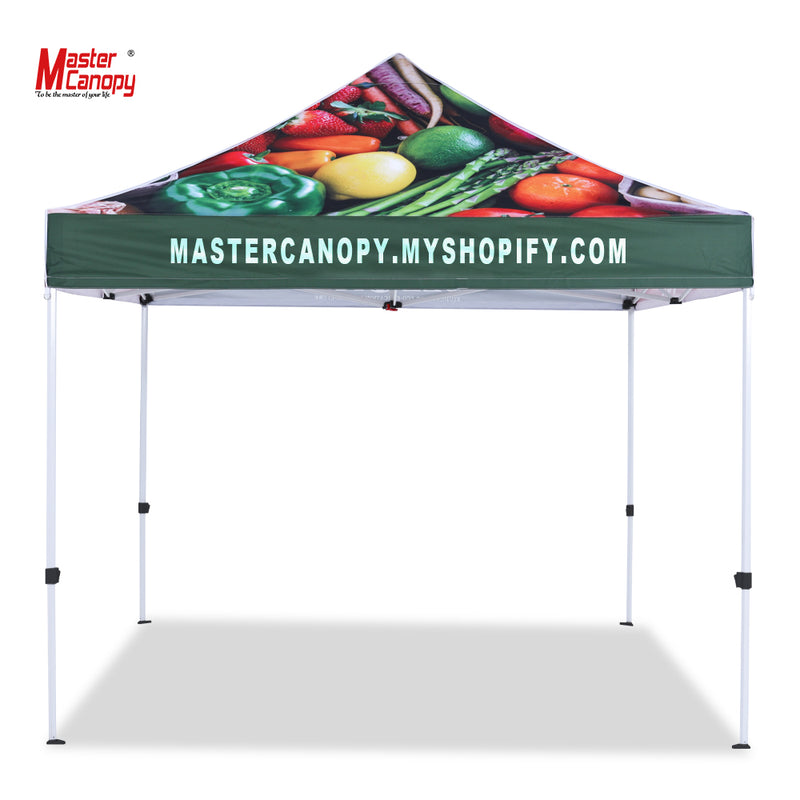 Load image into Gallery viewer, Commercial Series- Custom 10x10 Deluxe Easy Pop-up Personalized Canopy Tent
