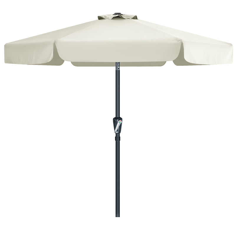 Load image into Gallery viewer, MASTERCANOPY 7.5FT/9FT Valance Patio Umbrella for Outdoor Table Market-CA
