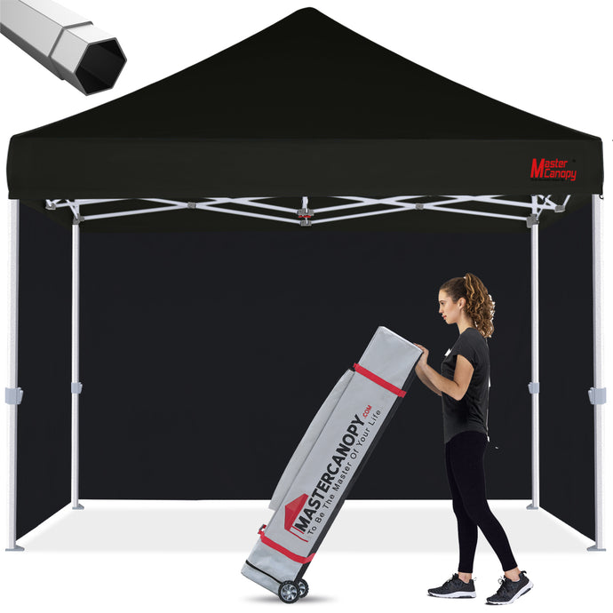 Premium+ Series Heavy Duty Instant Canopy with Sidewalls – 10x10, 10x15, 10x20