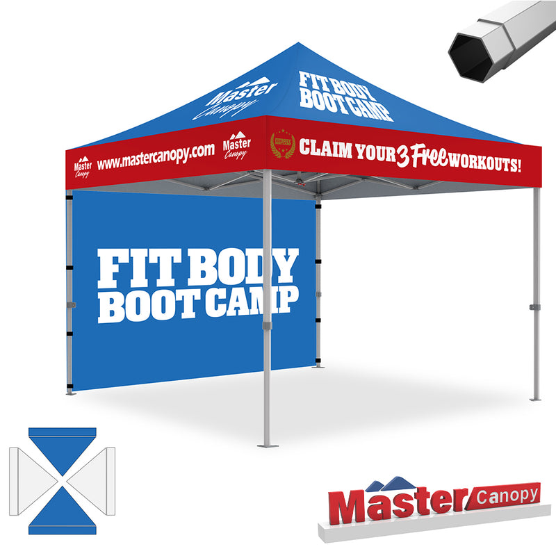Load image into Gallery viewer, Custom Canopy Tent 10x10/10x15/10x20 Brand Union (Commercial &amp; Premium+)
