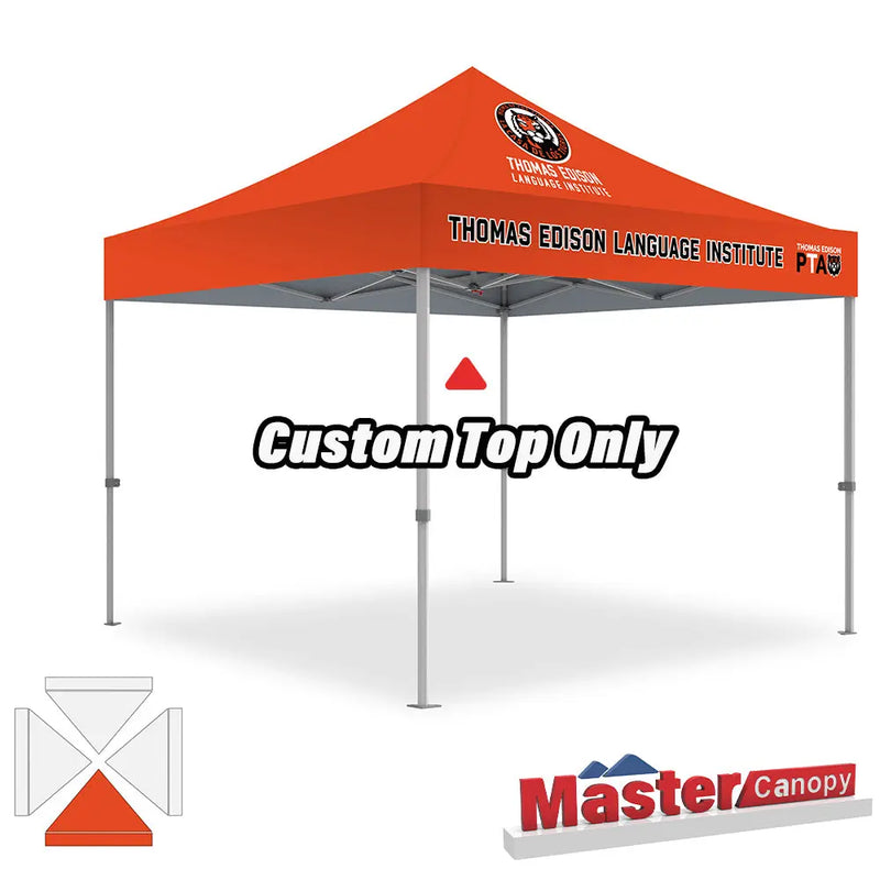 Load image into Gallery viewer, Custom Pop‑up Canopy Tent Top Only – 8x8, 10x10, 10x15, 10x20
