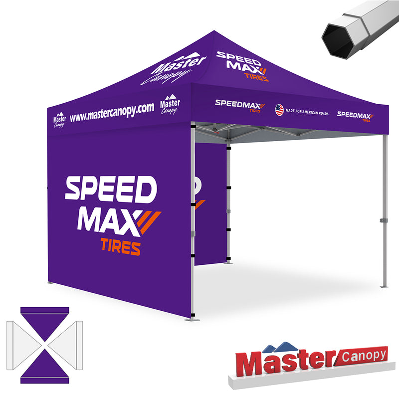 Load image into Gallery viewer, Custom Canopy Tent 10x10/10x15/10x20 Brand Union (Commercial &amp; Premium+)
