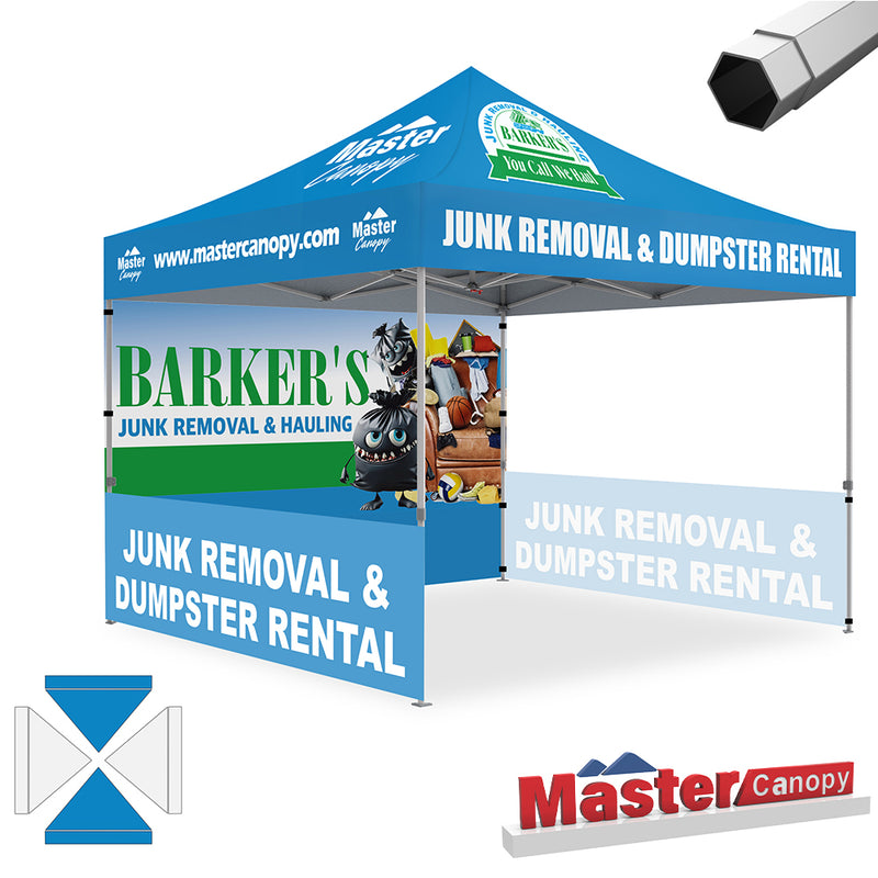 Load image into Gallery viewer, Custom Canopy Tent 10x10/10x15/10x20 Brand Union (Commercial &amp; Premium+)
