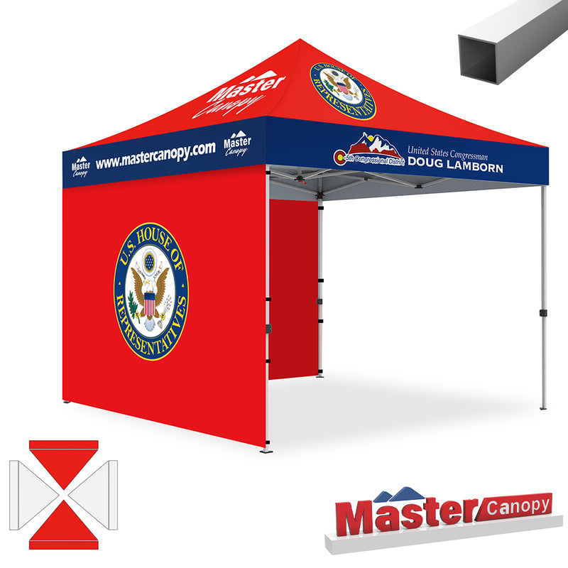 Load image into Gallery viewer, Custom Canopy Tent 10x10/10x15/10x20 Brand Union (Commercial &amp; Premium+)
