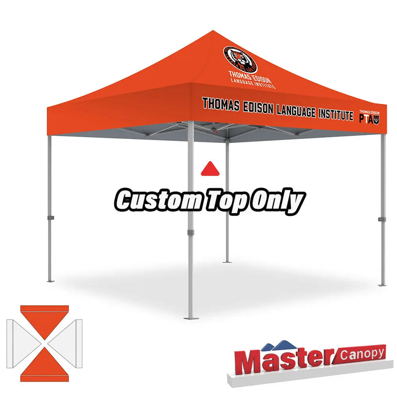 Load image into Gallery viewer, Custom Pop‑up Canopy Tent Top Only – 8x8, 10x10, 10x15, 10x20
