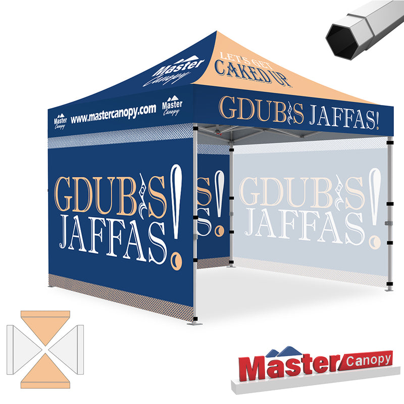 Load image into Gallery viewer, Custom Canopy Tent 10x10/10x15/10x20 Brand Union (Commercial &amp; Premium+)
