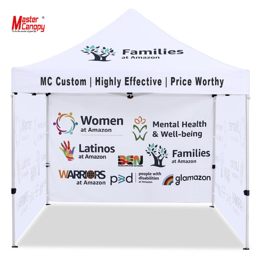 Commercial Series- Custom 10x10 Deluxe Easy Pop-up Personalized Canopy ...