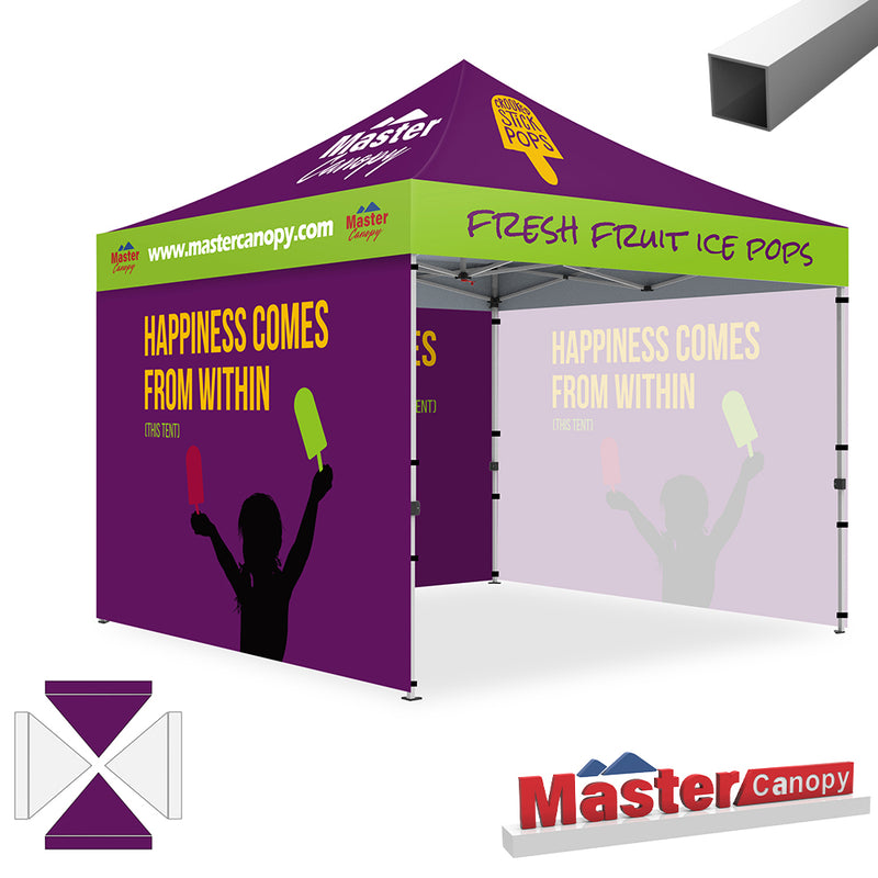 Load image into Gallery viewer, Custom Canopy Tent 10x10/10x15/10x20 Brand Union (Commercial &amp; Premium+)
