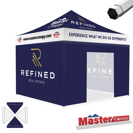 Custom Canopy Tent 10x10/10x15/10x20 Brand Union (Commercial & Premium+)