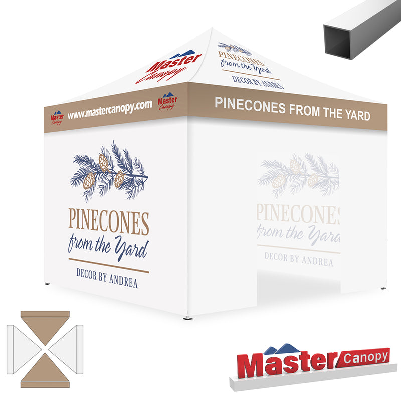 Load image into Gallery viewer, Custom Canopy Tent 10x10/10x15/10x20 Brand Union (Commercial &amp; Premium+)
