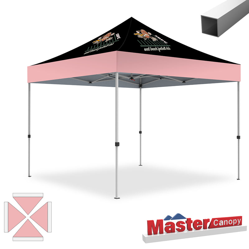 Load image into Gallery viewer, Commercial Series- Custom 10x10 Deluxe Easy Pop-up Personalized Canopy Tent
