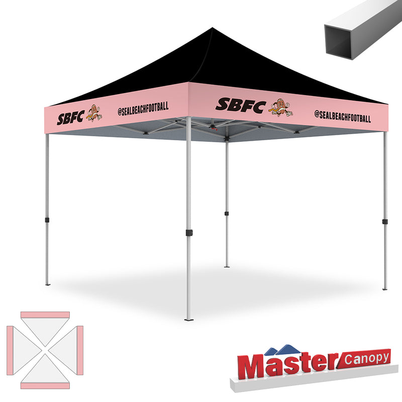 Load image into Gallery viewer, Commercial Series- Custom 10x10 Deluxe Easy Pop-up Personalized Canopy Tent
