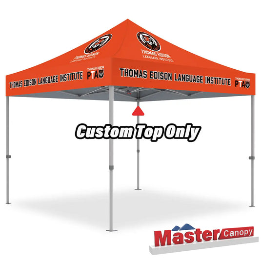 Custom Pop‑up Canopy Tent Top Only – 8x8, 10x10, 10x15, 10x20