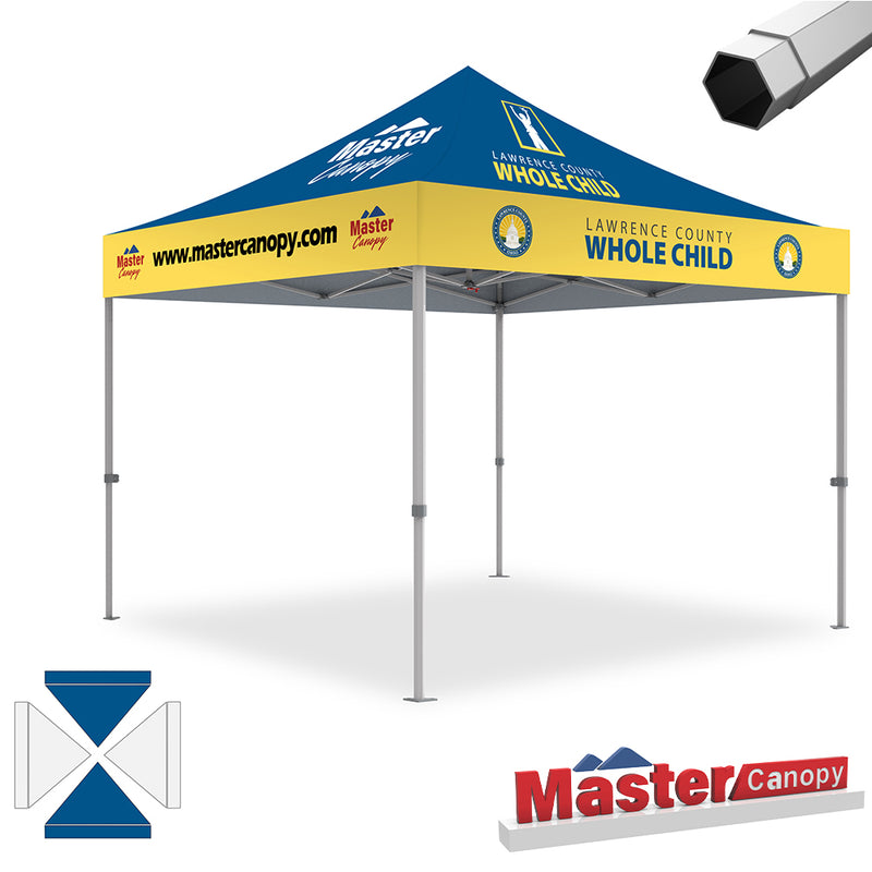 Load image into Gallery viewer, Custom Canopy Tent 10x10/10x15/10x20 Brand Union (Commercial &amp; Premium+)
