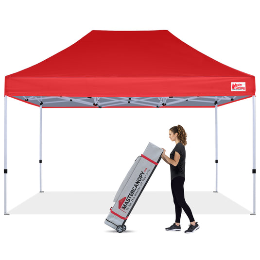 Commercial Series- Easy Pop-up 10x10/10x15/10x20 Canopy Tent Instant Shelter