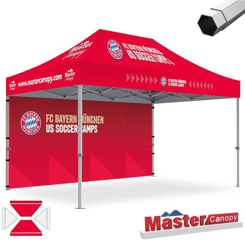 Load image into Gallery viewer, Custom Canopy Tent 10x10/10x15/10x20 Brand Union (Commercial &amp; Premium+)
