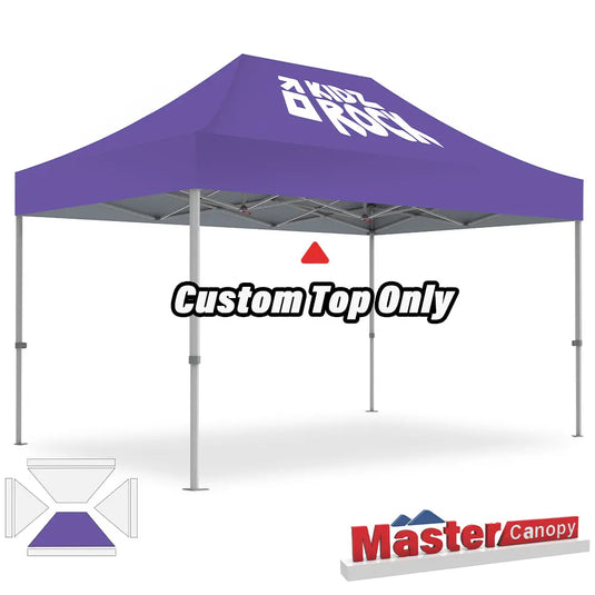 Custom Pop‑up Canopy Tent Top Only – 8x8, 10x10, 10x15, 10x20