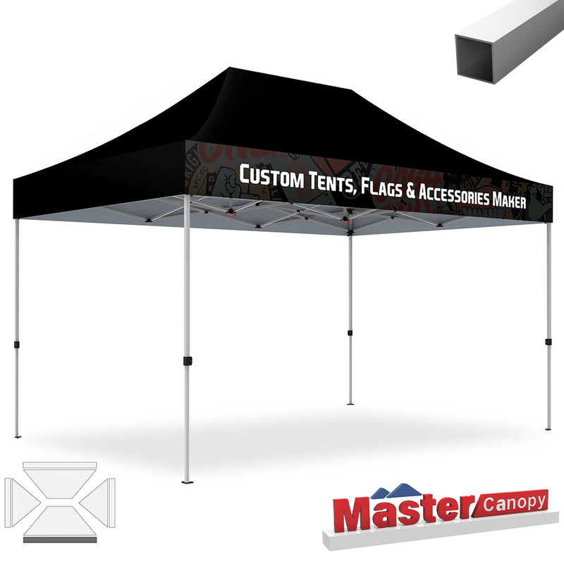 Load image into Gallery viewer, Commercial Series- Custom Canopy 10x15 Deluxe Easy Pop-up Personalized Tent
