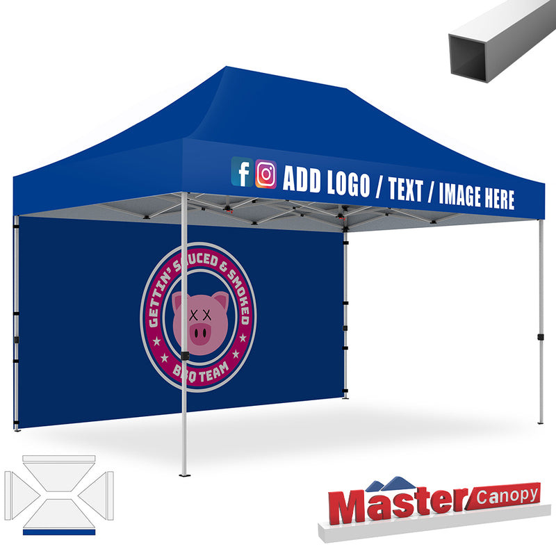 Load image into Gallery viewer, Commercial Series- Custom Canopy 10x15 Deluxe Easy Pop-up Personalized Tent
