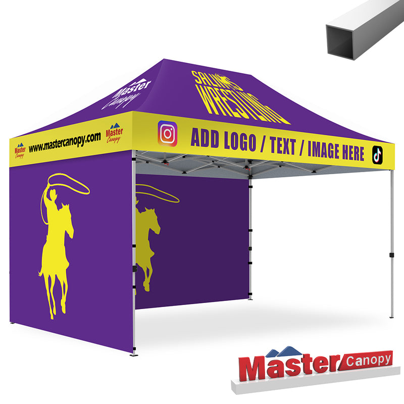 Load image into Gallery viewer, Custom Canopy Tent 10x10/10x15/10x20 Brand Union (Commercial &amp; Premium+)
