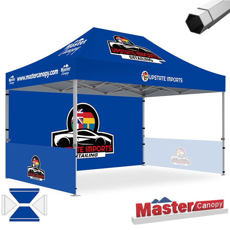Load image into Gallery viewer, Custom Canopy Tent 10x10/10x15/10x20 Brand Union (Commercial &amp; Premium+)
