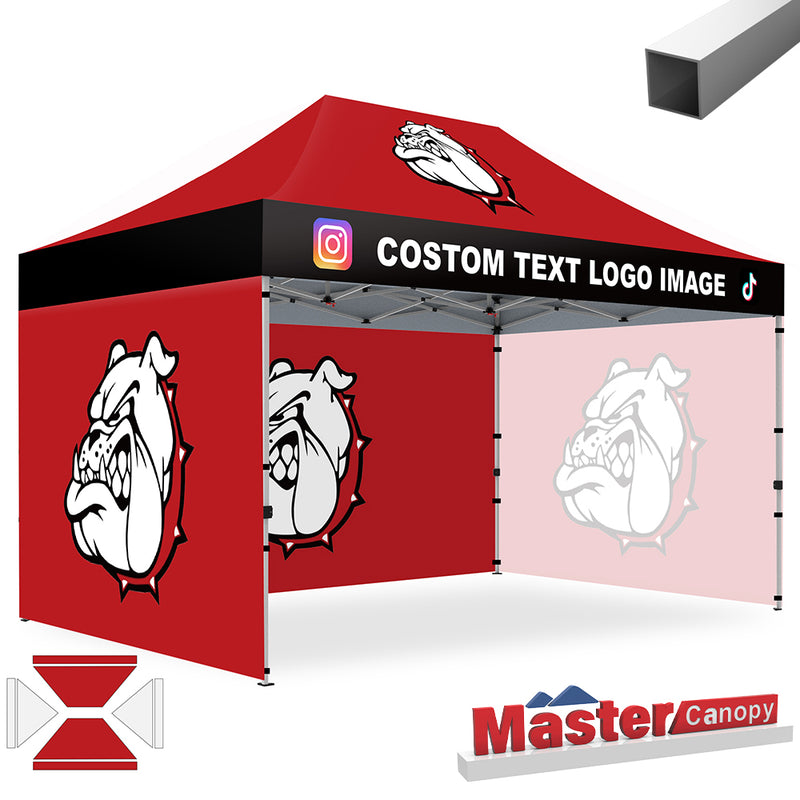 Load image into Gallery viewer, Commercial Series- Custom Canopy 10x15 Deluxe Easy Pop-up Personalized Tent
