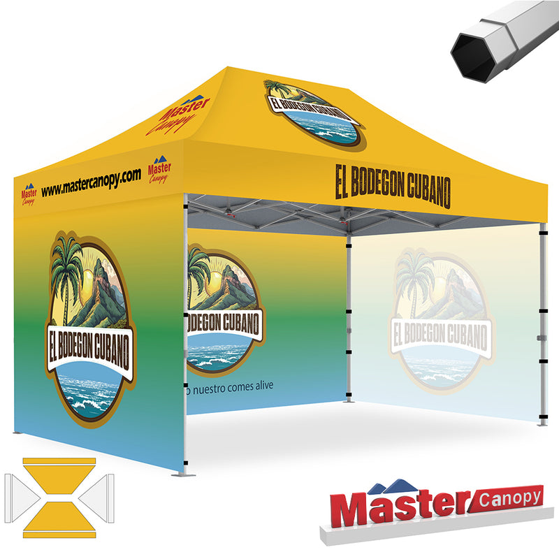 Load image into Gallery viewer, Custom Canopy Tent 10x10/10x15/10x20 Brand Union (Commercial &amp; Premium+)
