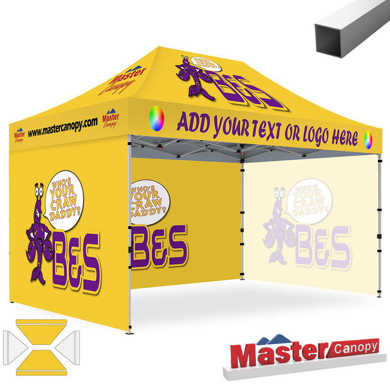 Load image into Gallery viewer, Custom Canopy Tent 10x10/10x15/10x20 Brand Union (Commercial &amp; Premium+)
